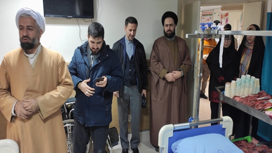 برگزاری جشن نیمه شعبان در بیمارستان توانبخشی رفیده 