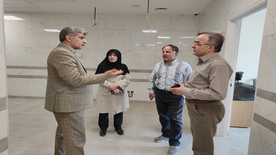  رئیس اداره بازرسی دانشگاه از مرکز جامع توانبخشی پزشکی سینا بازدید کرد 