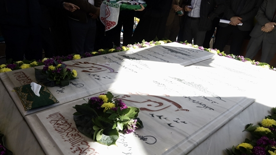 مراسم  هشتمین سالگرد تدفین شهدای گمنام دانشگاه علوم بهزیستی و توانبخشی برگزار شد 